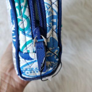 Vera Bradley Plastic Lined Cosmetic Bag.